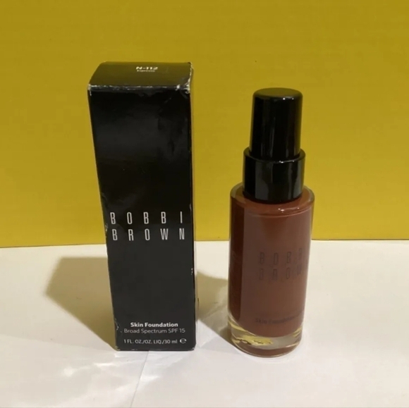 Bobbi Brown Other - Sale!! Bobbi Brown Skin Foundation Broad Spectrum SPF 15 Espresso N-112 1oz. NIB